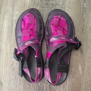 Chaco Kids Sandals - Purple and Pink